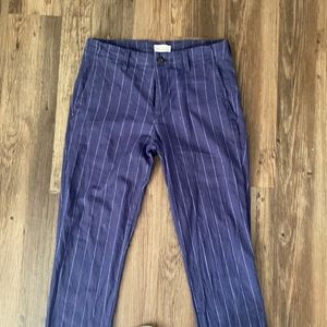 Men’s Linen stripe pants